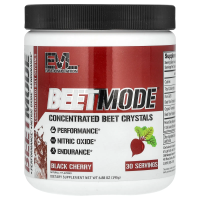 EVLution Nutrition, BeetMode, кристаллы концентрированной свеклы, черешня, 195 г (6,9 унции)
