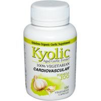 Kyolic, Экстракт выдержанного чеснока для сердечно-сосудистой системы, Формула 100, 100 капсул