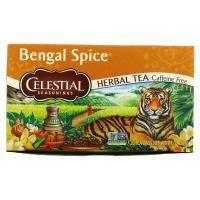 Celestial Seasonings, Травяной чай, бенгальские специи, без кофеина 20 чайных пакетиков, 1.7 унции (47 г)