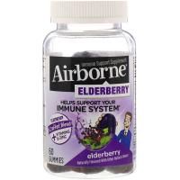 AirBorne, Добавка для укрепления иммунитета с бузиной, 60 жевательных таблеток