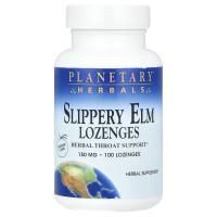 Planetary Herbals, Леденцы со скользким вязом, мандарин, 150 мг, 100 леденцов