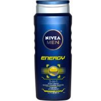 Nivea, Мужской гель для душа 3-в-1, энергия, 500 мл (16,9 жидких унций)