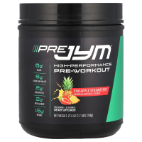 JYM Supplement Science, Pre JYM, High Performance Pre-Workout, ананас и клубника, 1,7 фунта (780 г)