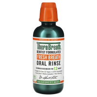 TheraBreath, Fresh Breath, Ополаскиватель для полости рта, мята из тропических лесов, 16 жидких унций (473 мл)