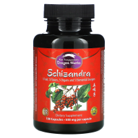 Dragon Herbs, Schizandra, 500 mg, 100 Vegetarian Capsules
