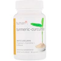 HumanN, Turmeric-Curcumin, экстракт куркуминоидов куркумы, 30 капсул