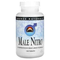 Source Naturals, Male Nitro 120 таблеток