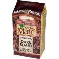 Mate Factor, Органический чая Мате, глубокая обжарка, листовой травяной чай, 12 унций (340 г)