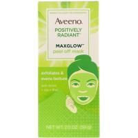 Aveeno, Positively Radiant, отшелушивающая маска MaxGlow, 2 унц. (59 г)