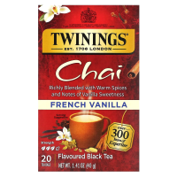 Twinings, Чай, французская ваниль, 20 пакетиков, 1,41 унции (40 г)
