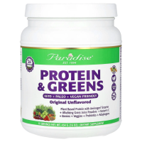 Paradise Herbs, ORAC-Energy, белок и зелень, оригинальный неароматизированный, 16 унции (454 г)