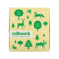 Caboo, Мягкие и устойчивые ткани для лица, 90 двухслойных салфеток для лица, 8,3 X 7,8 дюйма