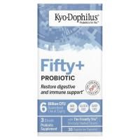 Kyolic, Kyo-Dophilus, Fifty + Probiotic, 6 Billion CFU, 30 Vegetarian Capsules