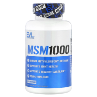 EVLution Nutrition, MSM 1000`` 120 растительных капсул