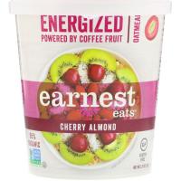 Earnest Eats, Заряжающая энергией каша, вишня-миндаль, 2.1 унции (60 г)
