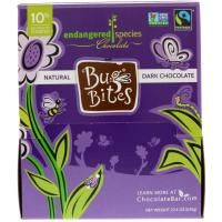 Endangered Species Chocolate, Bug Bites, натуральный темный шоколад, 22,4 унц. (50 г)