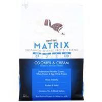 Syntrax, Matrix 5.0 - Белок с замедленным высвобождением Печенье и сливки 5 фунтов