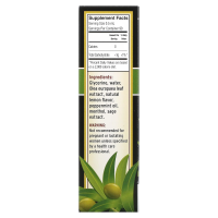 Barlean's, Комплекс со свежим листом оливы, спрей для горла, со смягчающим мятным вкусом, 44.4 мл