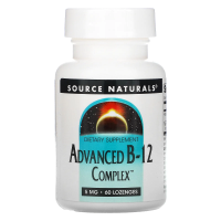 Source Naturals, Улучшенный комплекс B-12, 5 мг, 60 таблеток