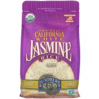 Lundberg, Органический калифорнийский белый рис, сорта жасмин, 32 унции (907 г)