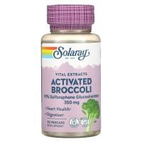 Solaray, Активированный экстракт семян брокколи, 30 растительных капсул