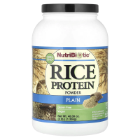 NutriBiotic, Растительный рисовый белок, 3 фунта (1,36 кг)