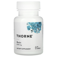 Thorne Research, Биотин-8, 60 капсул