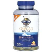 Minami Nutrition, Минами, сверхкритический рыбий жир Омега-3, апельсиновый вкус, 850 мг, 2 флакона, 60 мягких желатиновых капсул