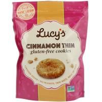 Lucy's, Тонкое печенье с корицей, без глютена, 5,5 унц. (156 г)