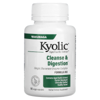 Kyolic, Средство для очищения от кандиды и улучшения пищеварения 102, 100 вегетарианских капсул