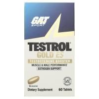 GAT, Testrol Gold ES, средство повышения уровня тестостерона, 60 таблеток