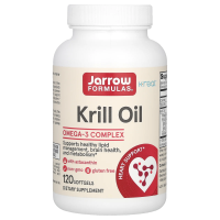 Jarrow Formulas, Масло криля, 120 мягких капсул
