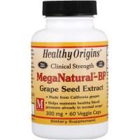 Healthy Origins, Экстракт виноградных косточек MegaNatural-BP, 300 мг, 60 вегетарианских капсул