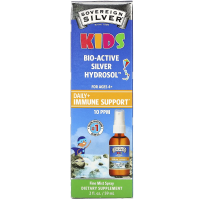 Sovereign Silver, Биоактивный серебряный гидрозоль для детей, спрей для ежедневной поддержки иммунитета, 2 унции (59 мл)