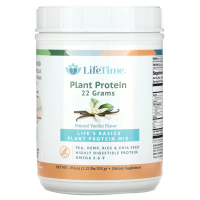 LifeTime Vitamins, Основы жизни - Растительный белок Натуральная ваниль 1,22 фунта