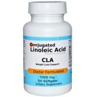 Advance Physician Formulas, Inc., CLA, конъюгированная линолевая кислота, 1000 мг, 50 капсул