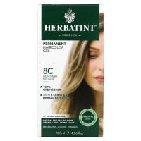 Herbatint, Перманентная краска-гель для волос, 8C, светлый пепельный блондин, 4,56 жидкой унции (135 мл)