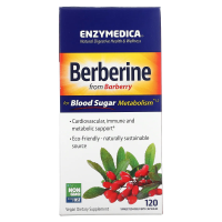 Enzymedica, Берберин, 120 капсул с адресной доставкой