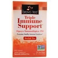 Bravo Tea, Травяной чай для тройной иммунной поддержки 20 пакетиков
