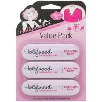Hollywood Fashion Secrets, Fashion Tape Value Pack, комплект наклеек, 3 набора, 36 двусторонних наклеек