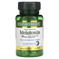 Nature's Bounty, Мелатонин, быстрое растворение, 10 мг, 45 быстрорастворимых таблеток