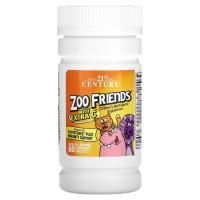 21st Century, Zoo Friends с дополнительным витамином C, 60 жевательных таблеток