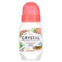CRYSTAL, Шариковый дезодорант с минералами, с кокосом и ванилью, 66 мл (2,25 жидк. унц.)