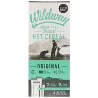 Wildway, Беззерновой Моментального приготовления Горячий злаковый продукт, Оригинальный, 4 пакета, по 175 унц. (50 г) каждый