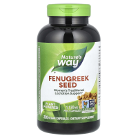 Nature's Way, Семена пажитника, 610 мг, 320 вегетарианских капсул