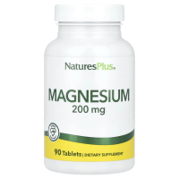 Nature's Plus, Магний, 200 мг, 90 таблеток