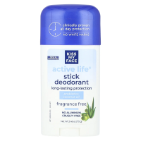 Kiss My Face, Active Life®, дезодорант-стик, без отдушек, 70 г (2,48 унции)