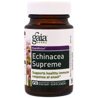 Gaia Herbs, Echinacea Supreme, 30 вегетарианских жидких фитокапсул
