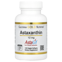 California Gold Nutrition Астаксантин Astalif® исландский 12 мг, 120 растительных капсул