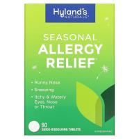 Hyland's Naturals, Seasonal Allergy Relief, 60 быстрорастворимых таблеток